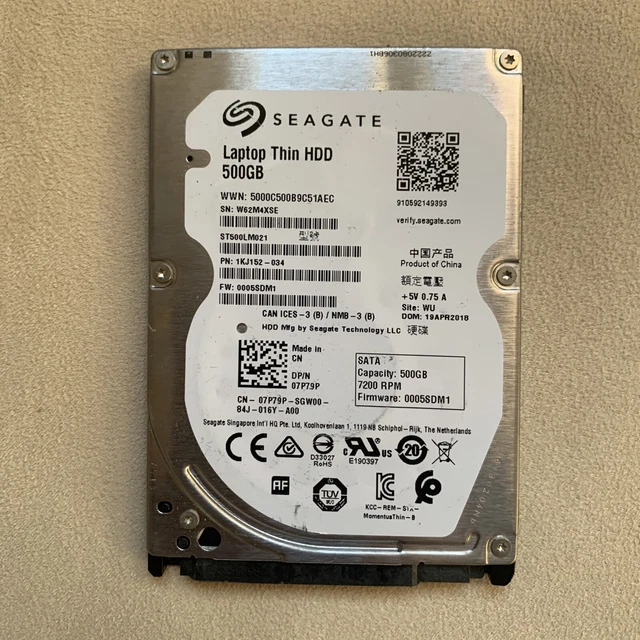 ❇️Seagate Thin SSHD 500 GB SATA III - ST500LM021 Hybrid SSD Laptop Festplatte❇️