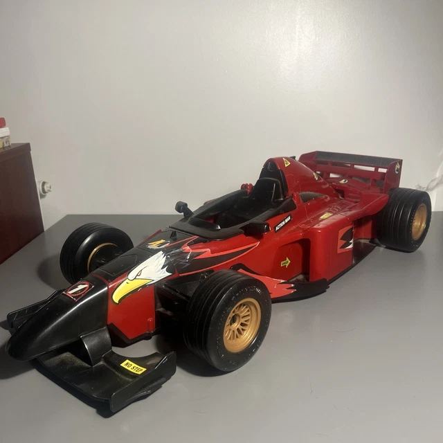 VINTAGE ACTION MAN Mission Grand Prix Formula 1 F1 Racing Car Tested ...