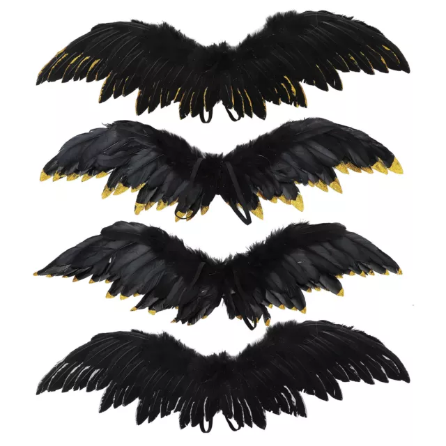 General Feather Safe Devil Halloween Wings Shoulder Shiny Specials Decorations 2