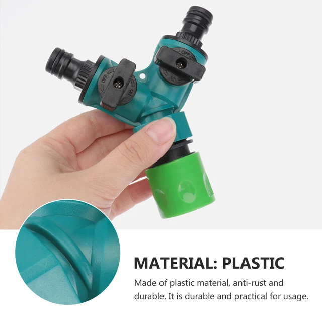 Connettore Splitter A Y In Plastica 3 Vie Per Tubi Da 2,4 A 15,8 Mm – Raccordo Per Irrigazione E Acquari - Foto 2
