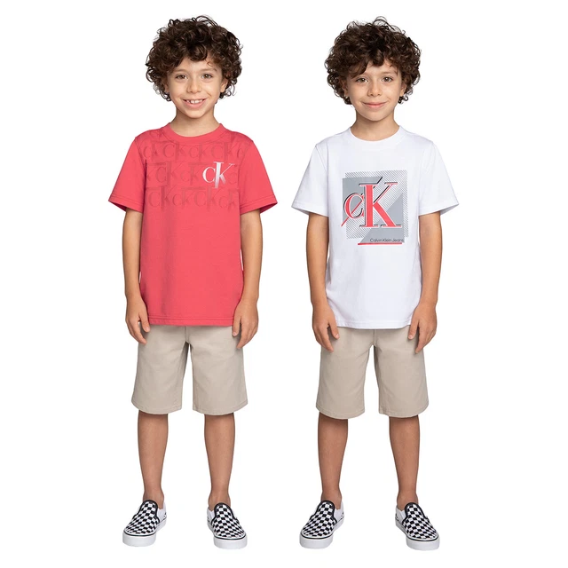 Kids' 3-Piece Short Set, Red