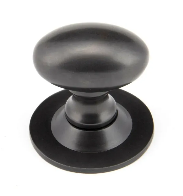 From The Anvil 92036 Aged Bronze Oval Cabinet Knob 33mm