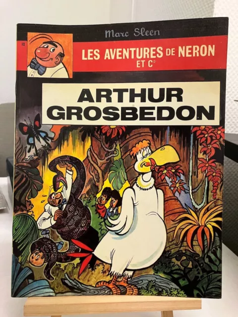Sleen - Aventures De Neron Et Cie T10 Arthur Grosbedon - Erasme - Tbe - Eo 1968