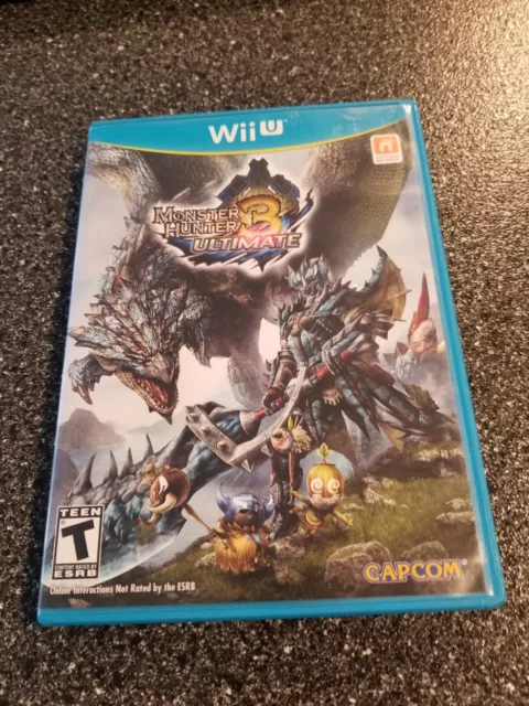 Monster Hunter 3 Ultimate (Nintendo Wii U, 2013) Complete in Box CIB NICE SHAPE!