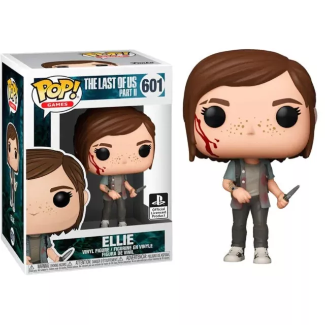 Funko Pop The Last Of Us Part II ELLIE (Bloody)   # 601 Games Figure Collection