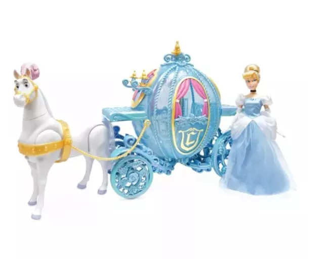 Disney Cinderella Classic Doll Deluxe Gift Set, Authentic Princess Collection