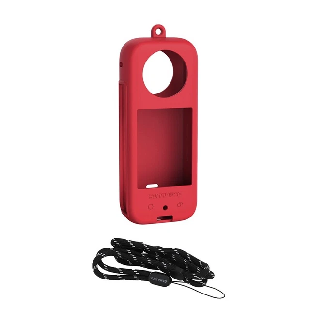 Funda para mango de silicona Insta360 X3 - Funda contra arañazos Manga Protectora de piel L2V1