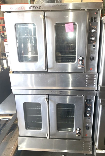 Montague Company 2-115A Natural Gas Double Convection Oven
