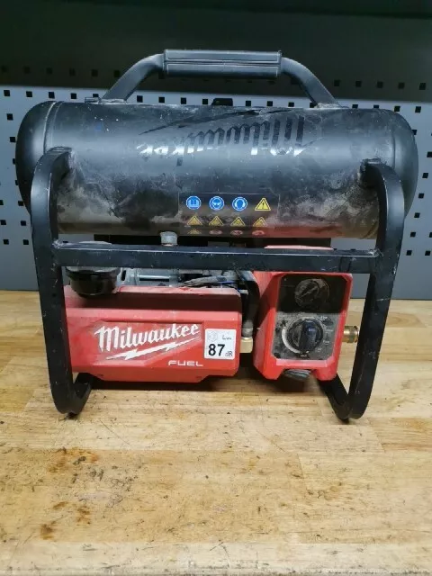 Milwaukee M18 2 Gallon 412mm Air Compressor Bare Unit Oil Free Cordless M18FAC-0