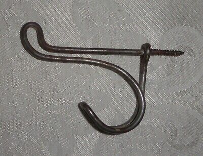 Vintage Metal Rod Coat / Hat Hook