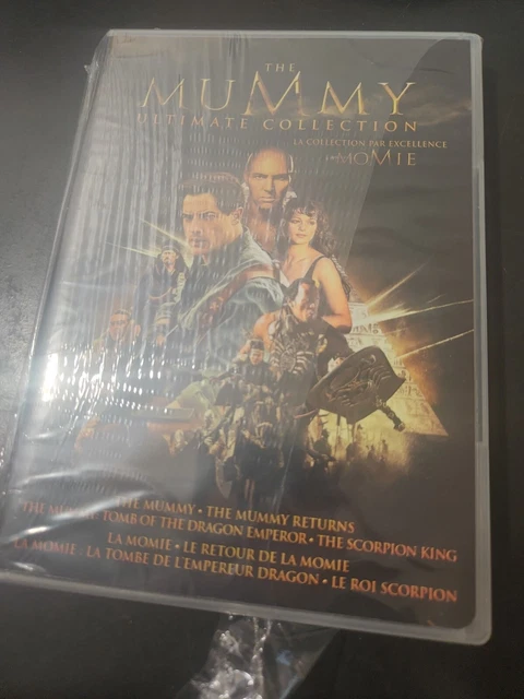 THE MUMMY ULTIMATE Collection [New DVD] Boxed Set, Slipsleeve
