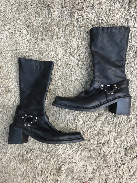 Biker boots deals size 3