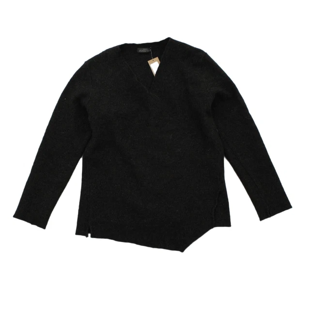 Elemente Clemente Women's Jumper UK 8 Black 100% Wool