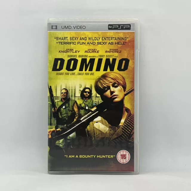Domino Keira Knightley Mickey Rourke Sony PSP PlayStation UMD Video Region 2