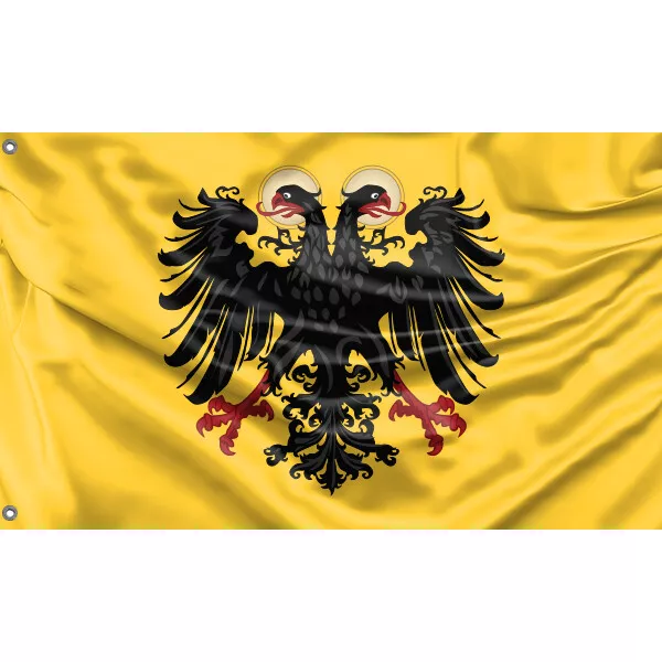 Holy Roman Emperor Flag Unique Design II, 3x5 Ft / 90x150 cm, EU Made