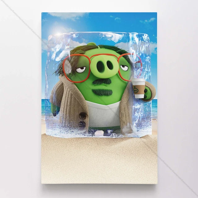 The Angry Birds Movie Poster Canvas Movie Print #5454