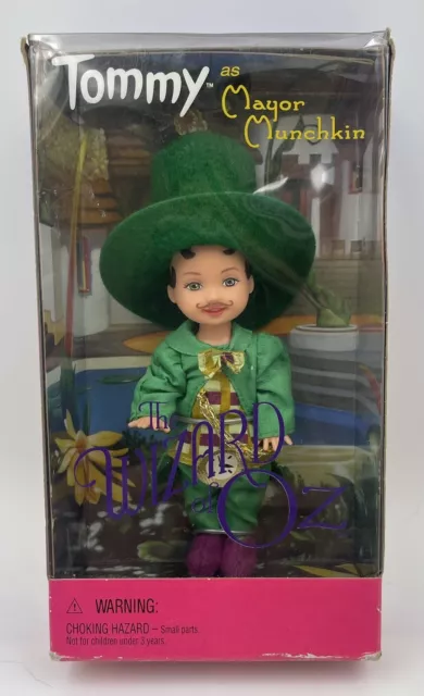 Wizard of Oz  Tommy  as Mayor Munchkin  Doll Barbie Mattel