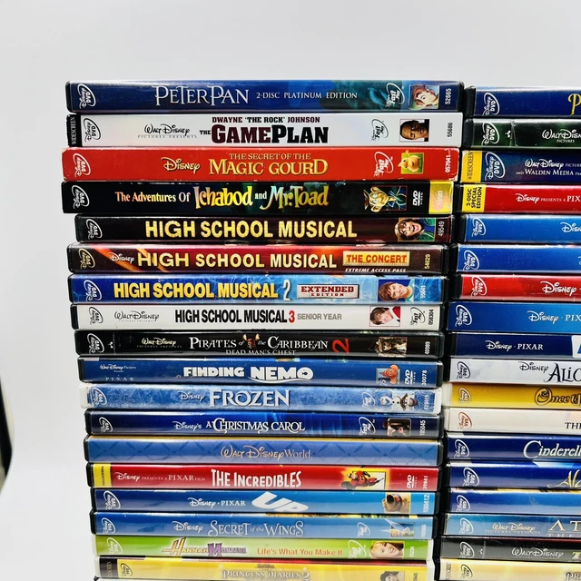 LOT OF 60 DVDs Rare Disney Pixar DVD’s (As Pictured) £118.92 PicClick UK