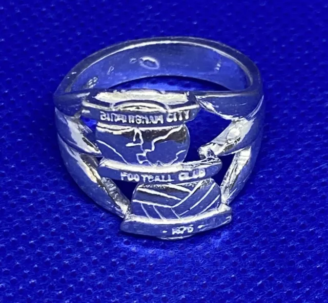 Birmingham City BCFC Sterling Silver Ring