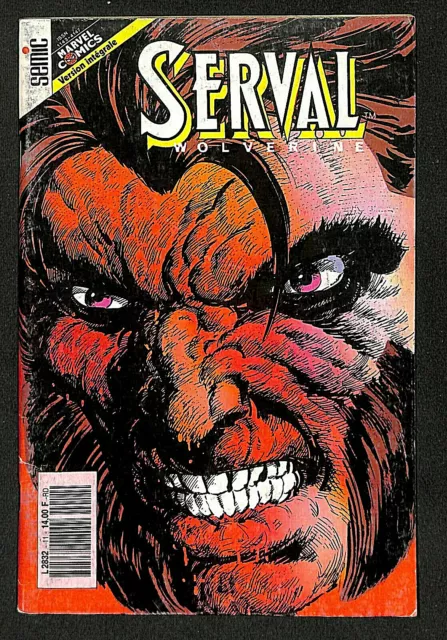 WOLVERINE/SERVAL 11 -1991 -TRÈS BonETAT -SEMIC - pour 2è VOL et +,FDP GRATUIT