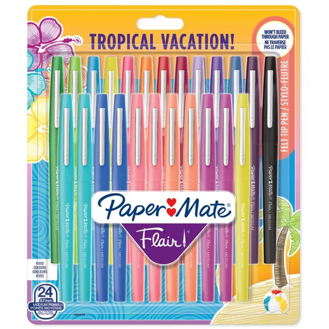 Paper:Mate Faserschreiber Flair TROPICAL VACATION, 24er Etui PAPER:MATE 1982655