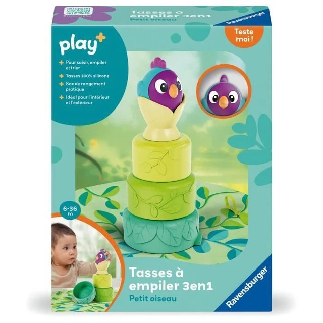Ravensburger - Play+ - Pappbilderbuch Komm, wir lernen Zählen