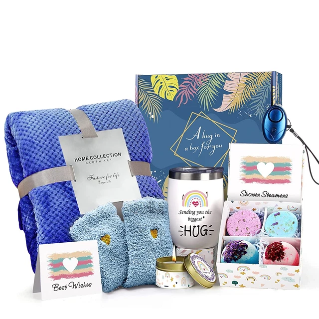 Paquete de cuidado para mujeres, mujeres regalos con relajante spa vaso vacaciones pájaro único