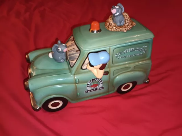 Wallace and Gromit, Anti Pesto Van Aardman , Storage Jar, Box, Austin,A35