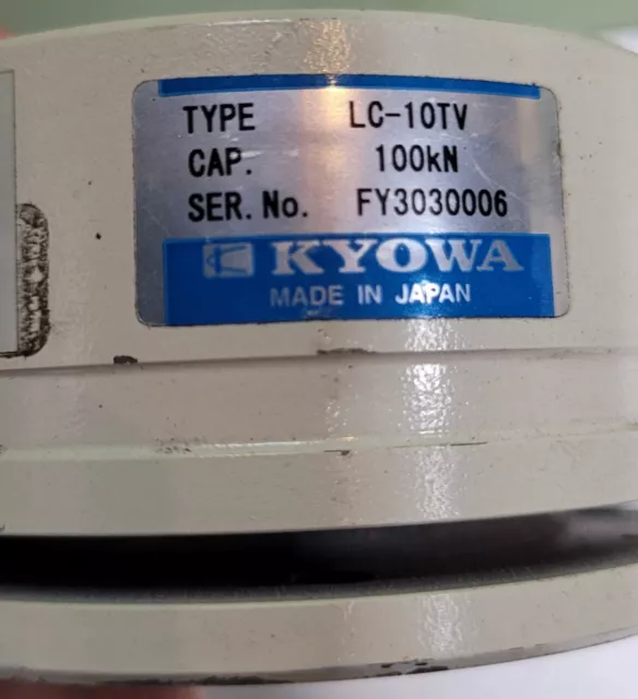 KYOWA LC-10TV 100Kn Compression Load Cells
