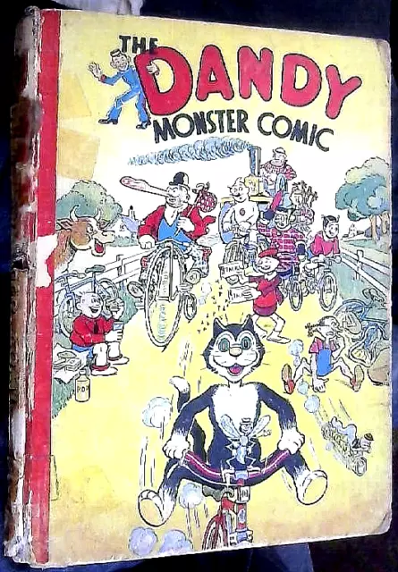 DANDY MONSTER COMIC 1943 Book (5th in Series) D.C.Thomson the Annual (1942)