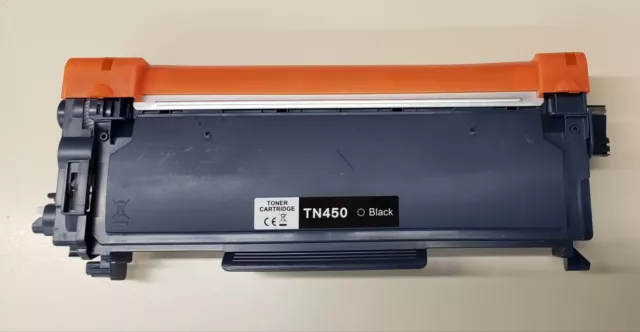 NEW TN450 High Yield Toner Cartridge For Brother - 2PK