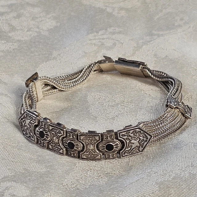 Bracelet En Argent Ancien - Modèle 136-10/A15-35 - Occasion à Saisir