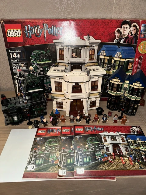 LEGO HARRY POTTER !! 10217 DIAGON ALLEY 100% Complet, Boîte + Notices ...