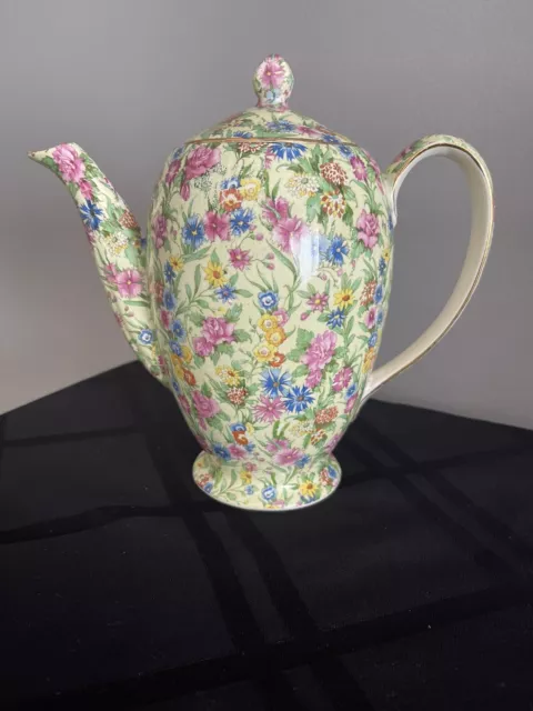 Royal Winton Grimwades Chintz Kew Coffee Pot Tea Pot Vintage