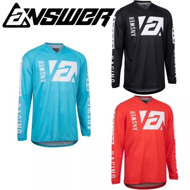 Motocross Jersey MX Answer Shirt ANSR Syncron Merge 2022 Off Road Enduro