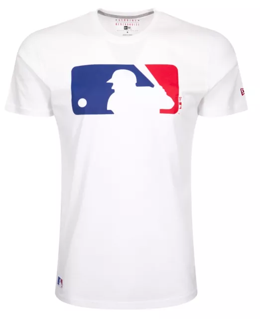 New Era Herren T-Shirt MLB Logo white
