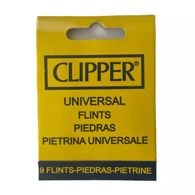 Clipper Classic Feuersteine (Universal) 9 Stück pro Packung