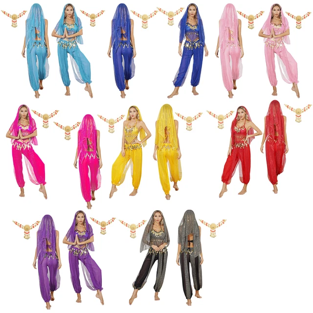 Women Dancewear Soft Outfits Rave Party Costume Fringed Bloomers Slim Fit Sheer