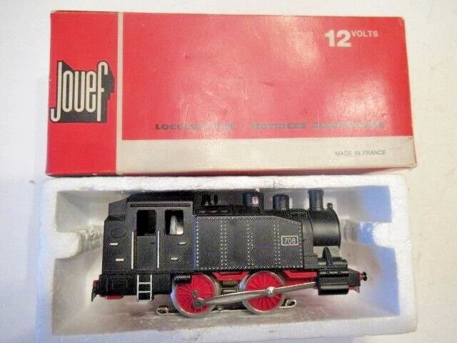 Locomotive Vapeur Jouef HO 8311 - 020T Fonctionnelle Avec éclairage - Occasion