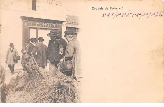 16. n°105780 .angouleme .croquis de foire .