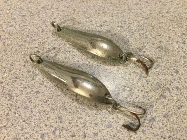2 vintages Fiord spoons 1/4 oz.