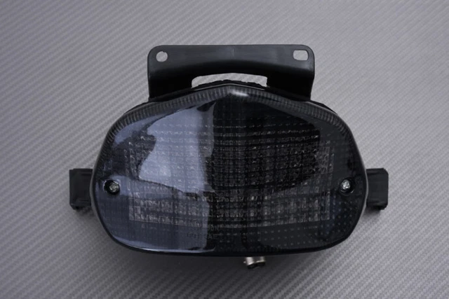 Feu LED Avec Clignotants Intégrés Pour SUZUKI GSXF 750 2003-2005, Fumé