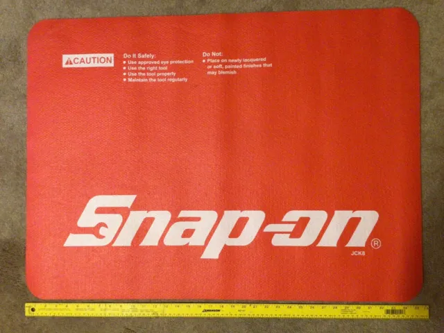 Snap On#JCK8 - 26” X 36” Red/ with White -Snap On Logo- Fender Cover-USA-NEW-
