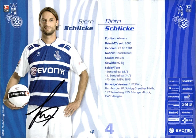 ORIGINAL SIGNIERTER AUTOGRAMMKARTENSATZ energie Cottbus 2008/09 EUR 12,50 - DE