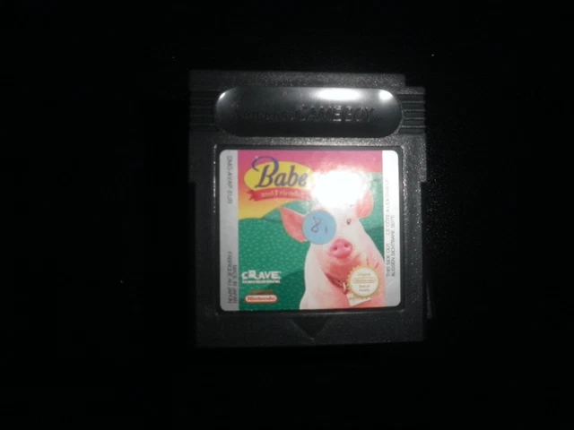 Gameboy colour - babe and friends - cart