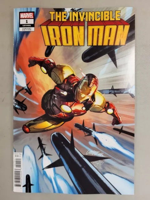 Invincible Iron Man 1 1:25 Larraz Variant Marvel Comics 1St Print 2022*