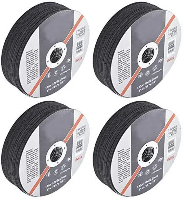 100 Pack 5"X.040"X7/8" Cut-Off Wheel - Metal & Stainless Steel Cutting Discs