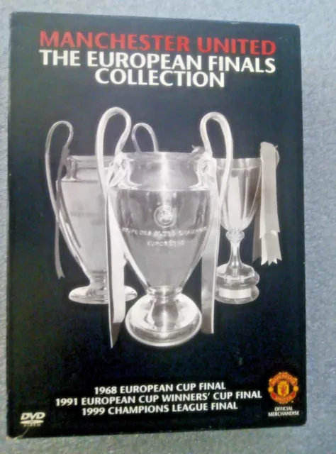 Manchester United, European Finals (3-DVD Set) 1968, 1991, 1999 - Complete Games