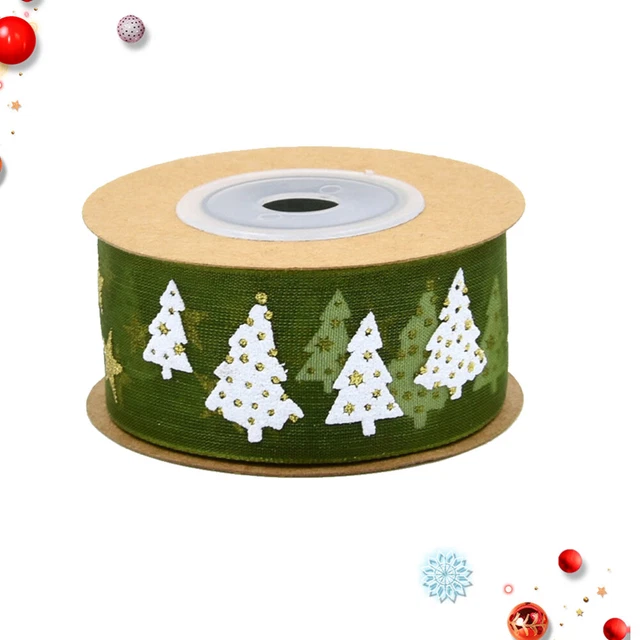 xmas satin ribbons 2x Weihnachten Geschenk Band Urlaub Band Weihnachten Band Url 7