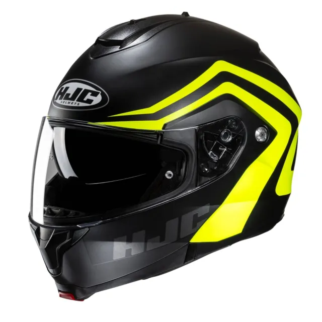 HJC C91N Ece 22.06 Modulable Clapet Avant Dvs Casque Moto Nepos MC3HSF Jaune